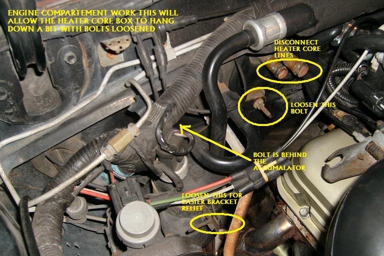 heater core replacement how-to | Ford Mustang Forum