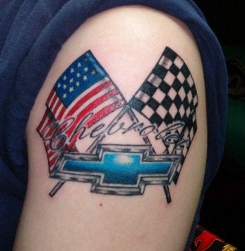 New Mustang Tattoo. Give Me Your Opinion