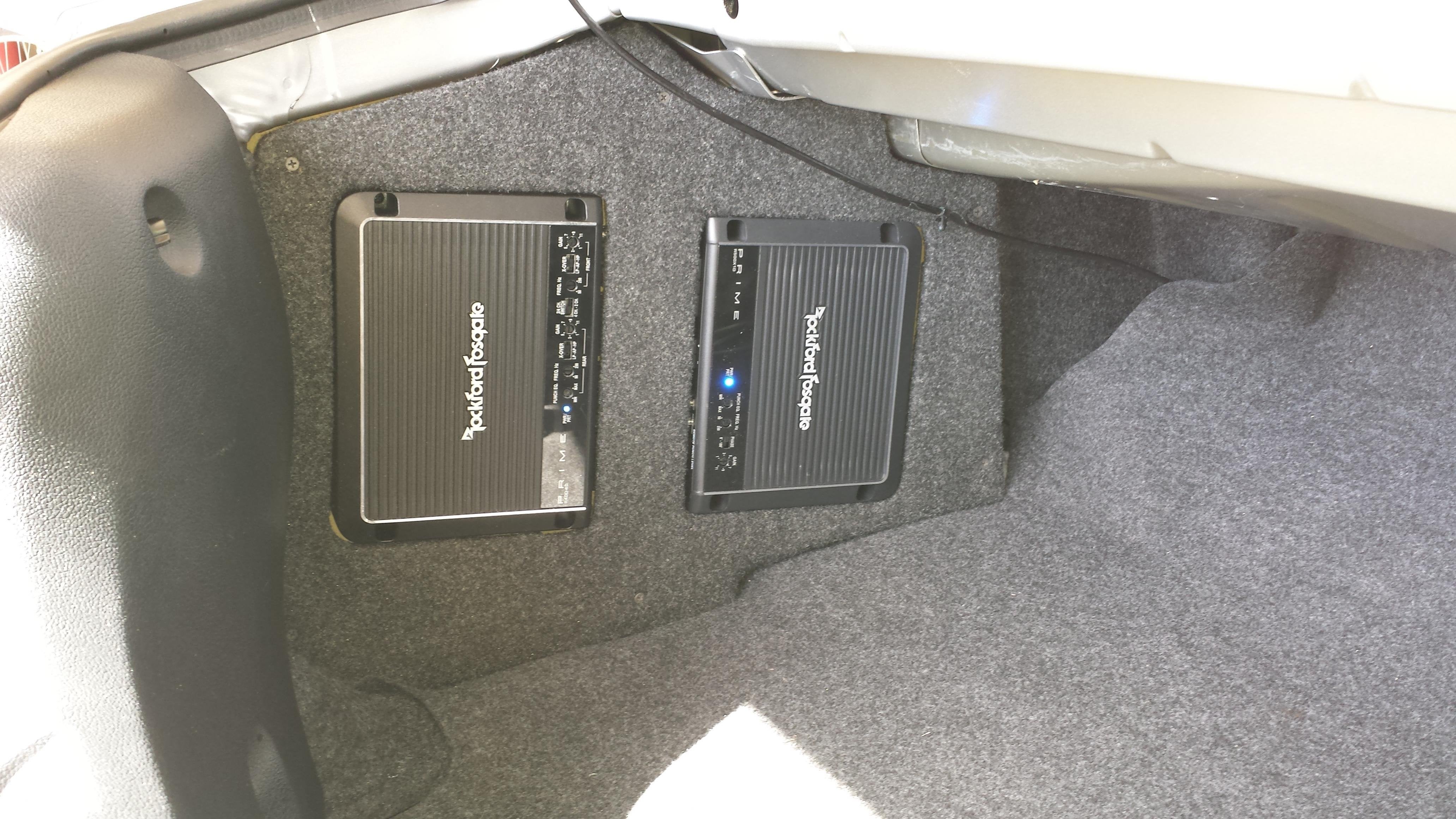 Rosen Navigation, Amplifer Instsall, Subwoofer Install ... rockford punch subwoofer wiring diagrams 